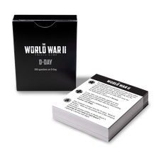 Indlæs billede til gallerivisning D-dag - Udvidelsespakke - The World War 2 Trivia Game (på engelsk)
