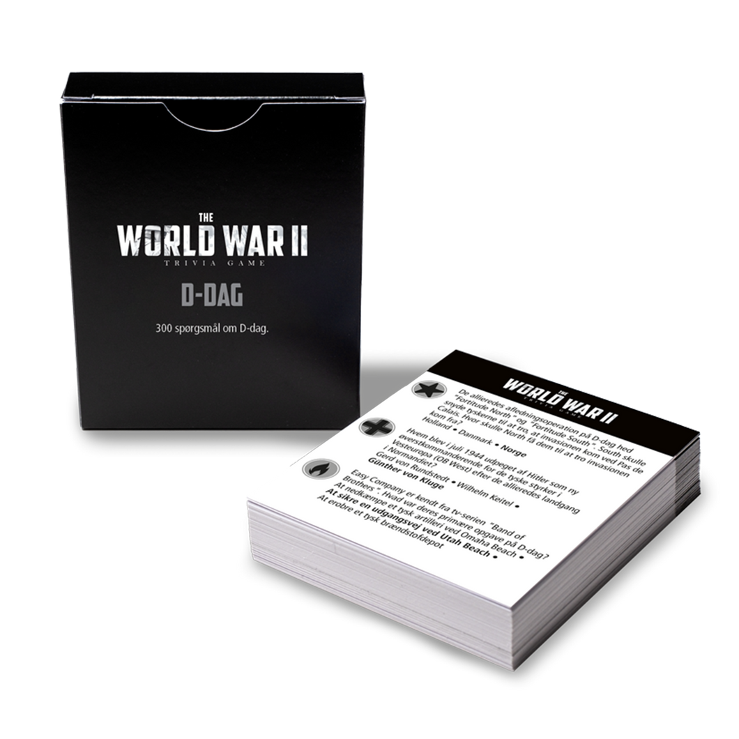 D-dag - Udvidelsespakke - The World War 2 Trivia Game (på dansk)
